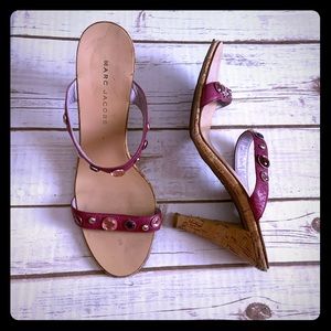 Marc Jacobs rhinestone heel sandals